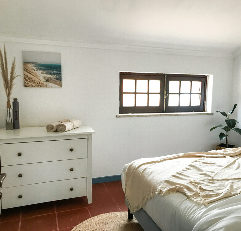 Twin room at The Far End Surf House